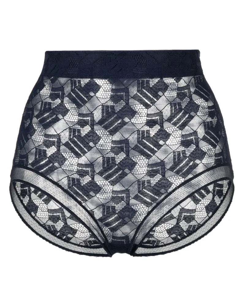 Eres Calme Slip mit hohem Bund - Blau Blau