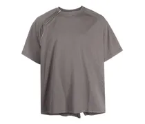 T-Shirt mit Reißverschlussdetail