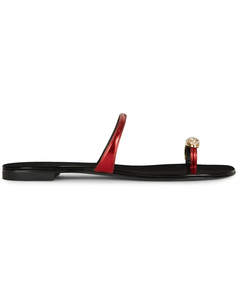 Giuseppe Zanotti Sandalen mit Zehenriemen - Rot Rot