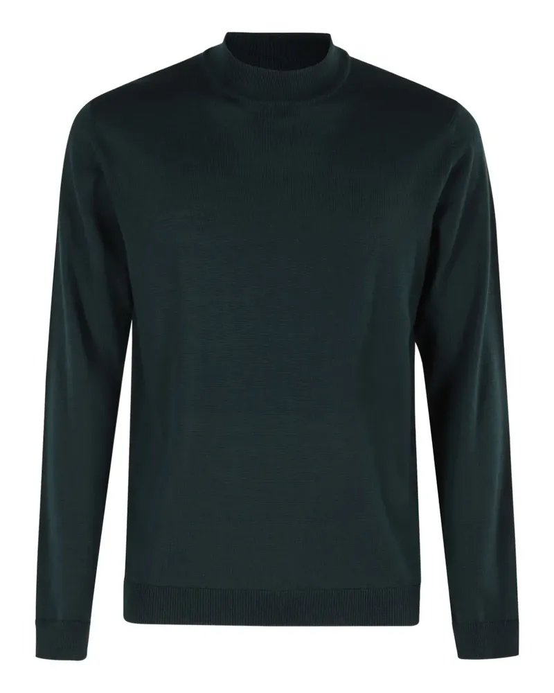 Roberto Collina Pullover mit Stehkragen - Grün Grün