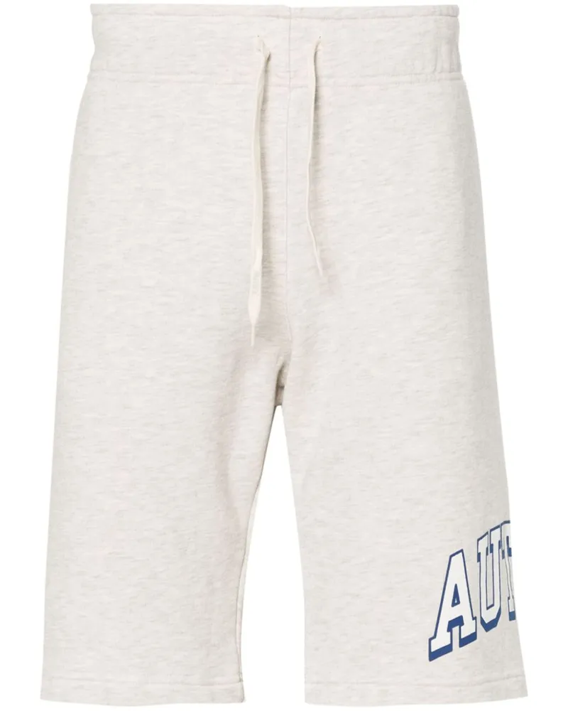 AUTRY Shorts mit Logo-Print - Grau Grau