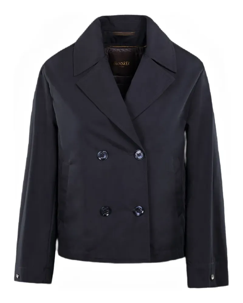 MOORER Lenys double-breasted blazer - Blau Blau