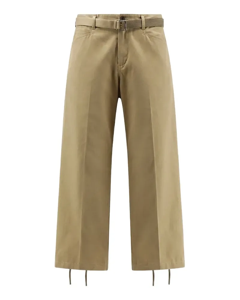 Sacai Hose mit Kordelzugbund - Nude Nude