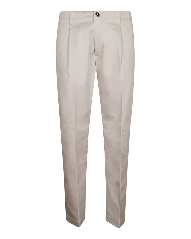 nine:inthe:morning fold chino trousers - Nude Nude