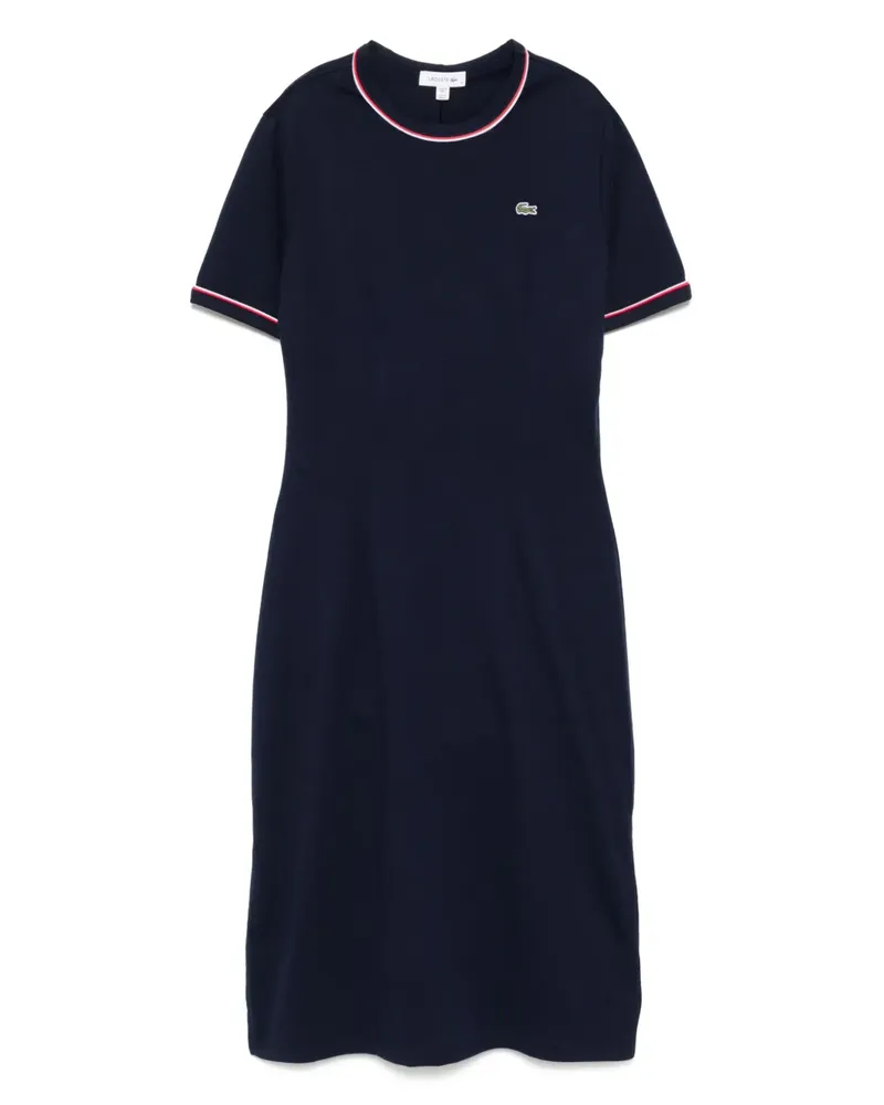 Lacoste Midikleid aus Baumwolle - Blau Blau