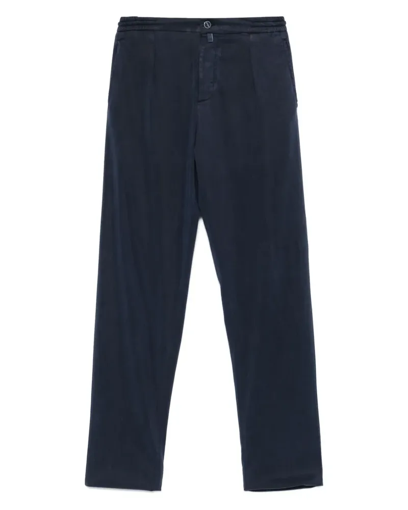 Kiton Klassische Hose - Blau Blau