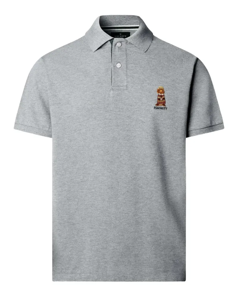 Hackett Heritage Harry Poloshirt - Grau Grau