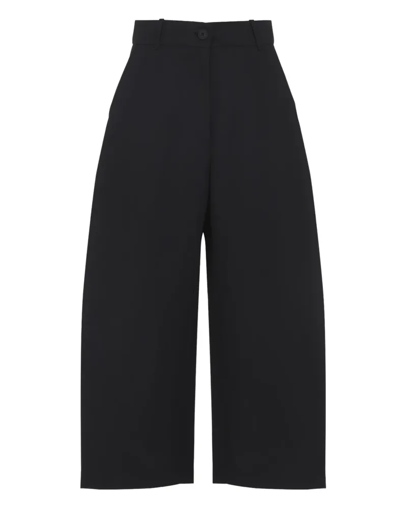 Studio Nicholson buttoned high-waisted trousers - Schwarz Schwarz