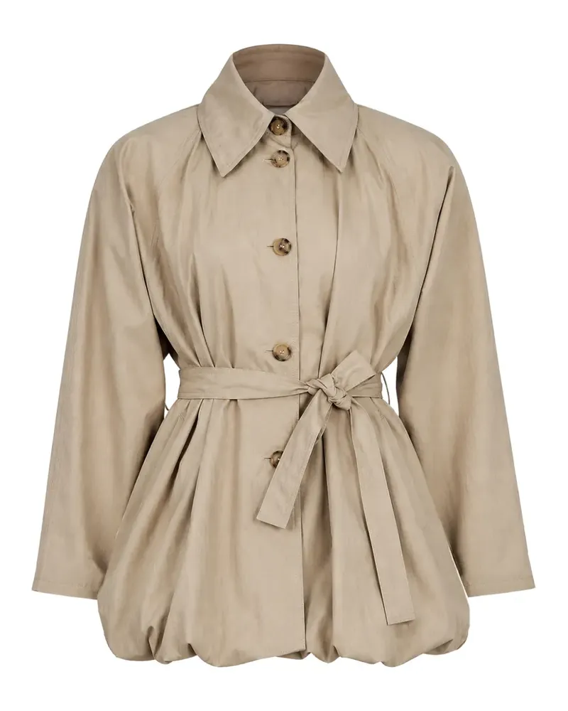 Magda Butrym Bubble single-breasted coat - Nude Nude