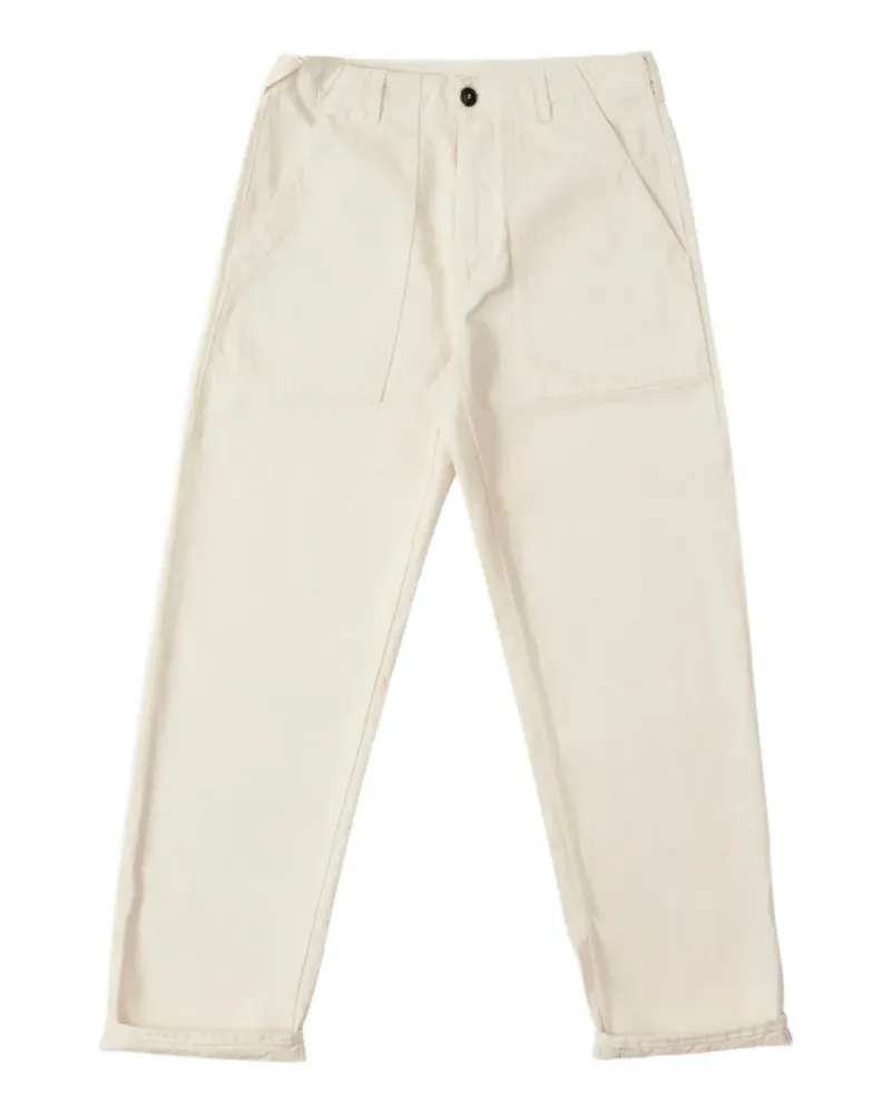 Fortela Newfatigue cotton trousers - Weiß Weiß