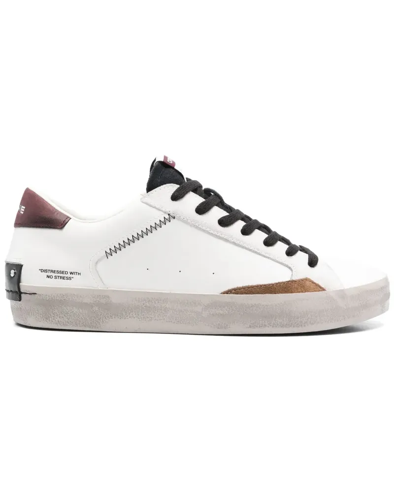 Crime Distressed Sneakers - Weiß Weiß