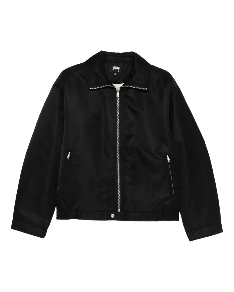 Stüssy Pile Lined zip jacket - Schwarz Schwarz