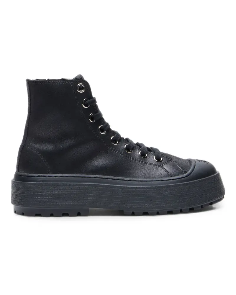 Casadei Explorer High-Top-Sneakers - Schwarz Schwarz
