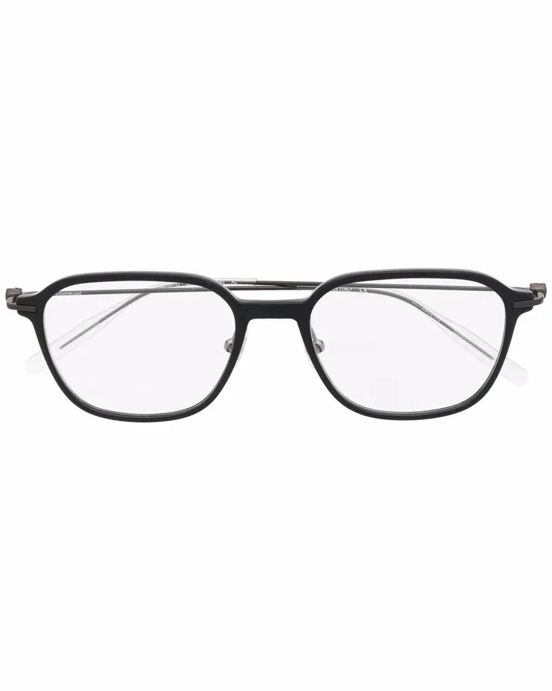 Montblanc Eckige MB0207O Brille - Schwarz Schwarz