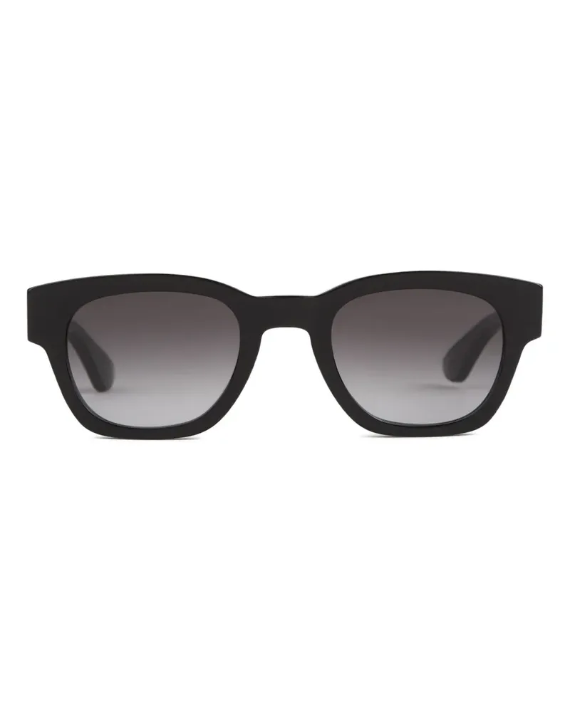 Alexander McQueen square-frame sunglasses - Schwarz Schwarz