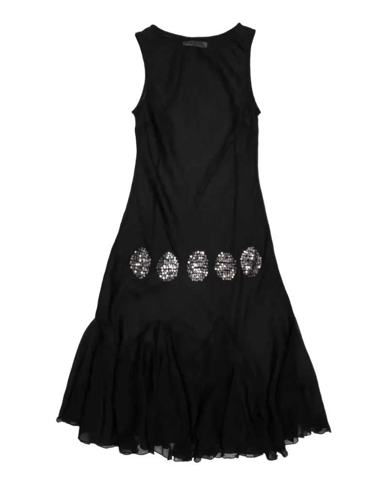 GIMAGUAS Leona sequin-embellished dress - Schwarz Schwarz