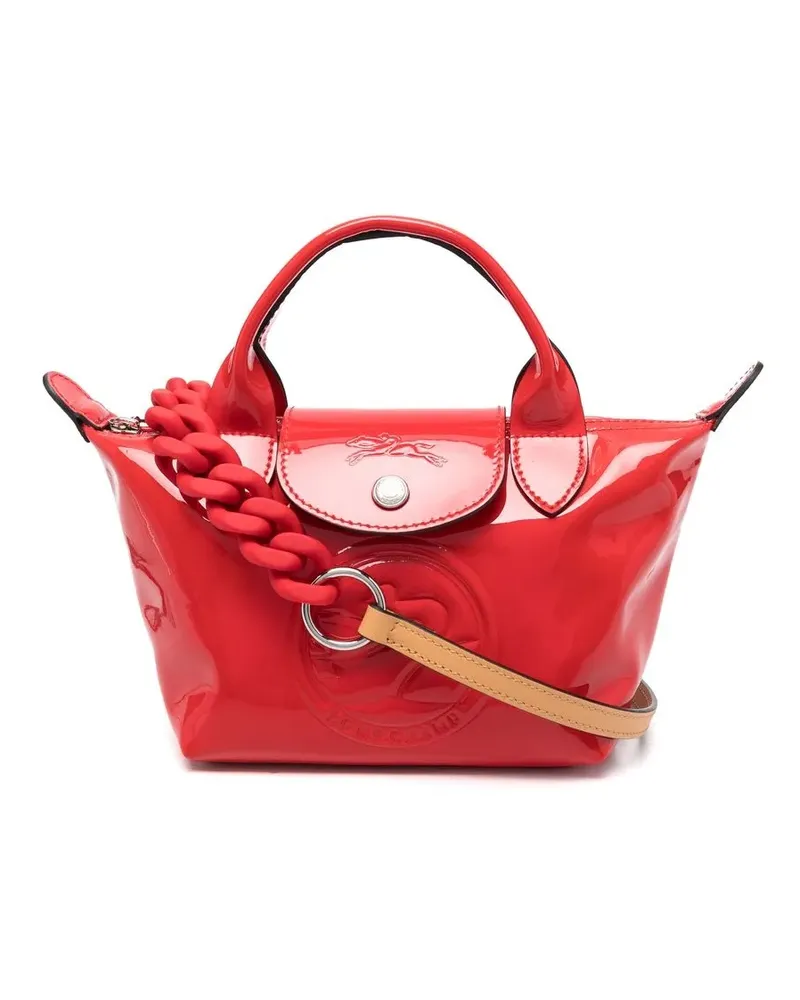 Longchamp Le Pliage Cuir Handtasche - Rot Rot