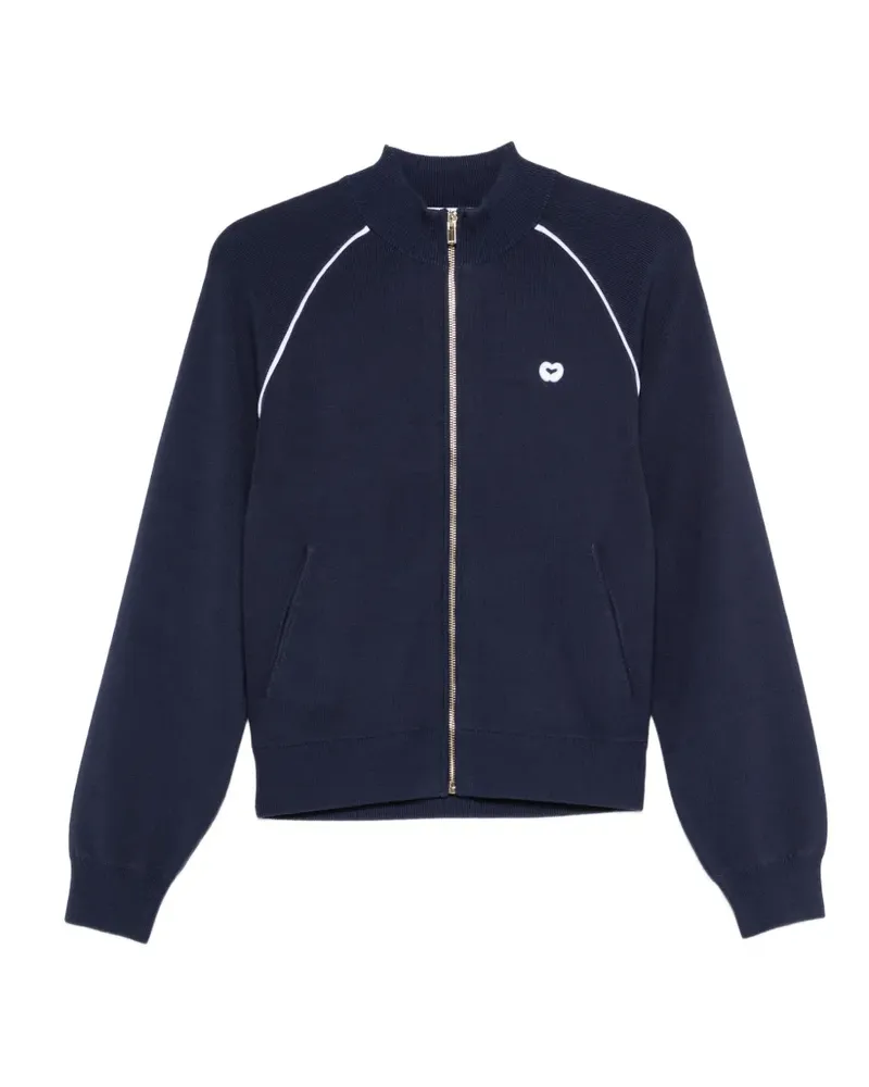 Maje Jacke mit Reißverschluss - Blau Blau