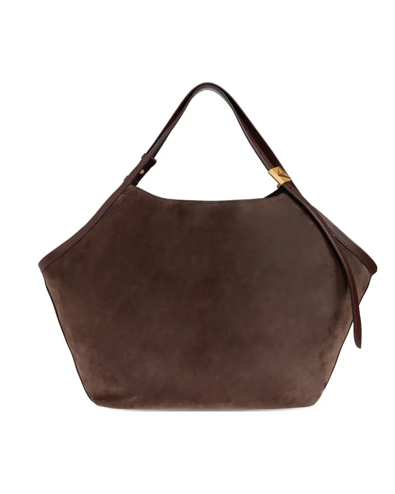 Kate Spade large Deco suede tote bag - Braun Braun