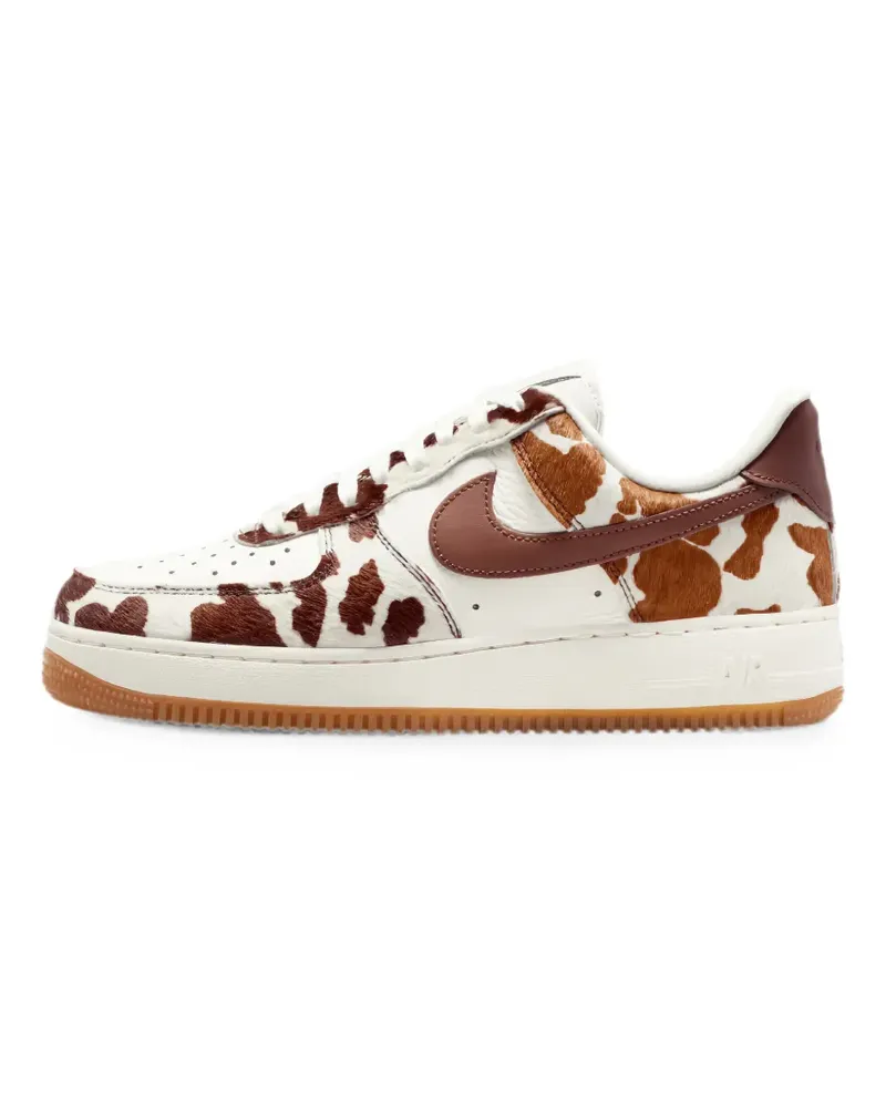 Nike Air Force 1 '07 cow-print sneakers - Weiß Weiß