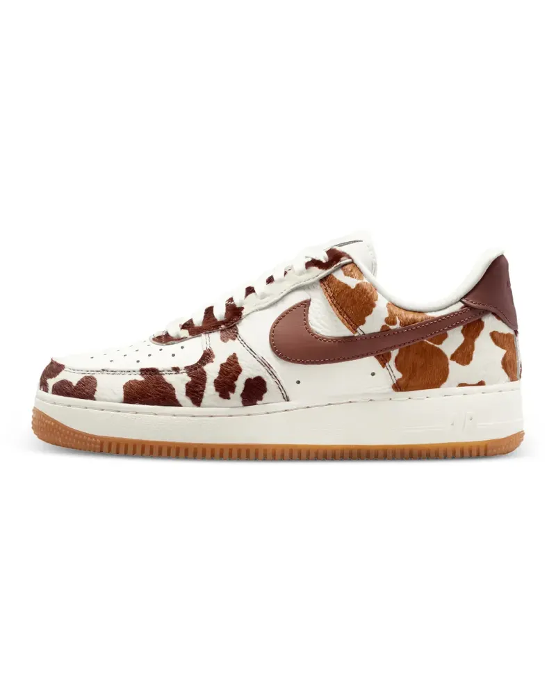 Nike Air Force 1 '07 cow-print sneakers - Weiß Weiß