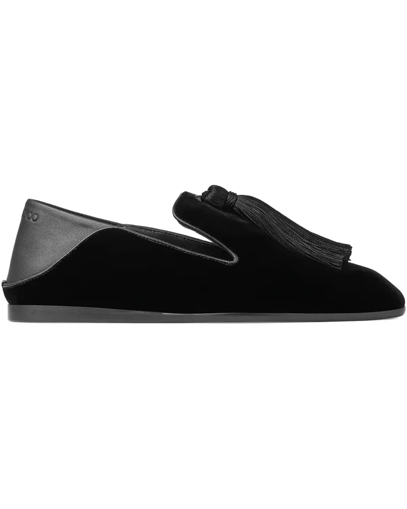 Jimmy Choo Eliot Ballerinas mit Quasten - Schwarz Schwarz