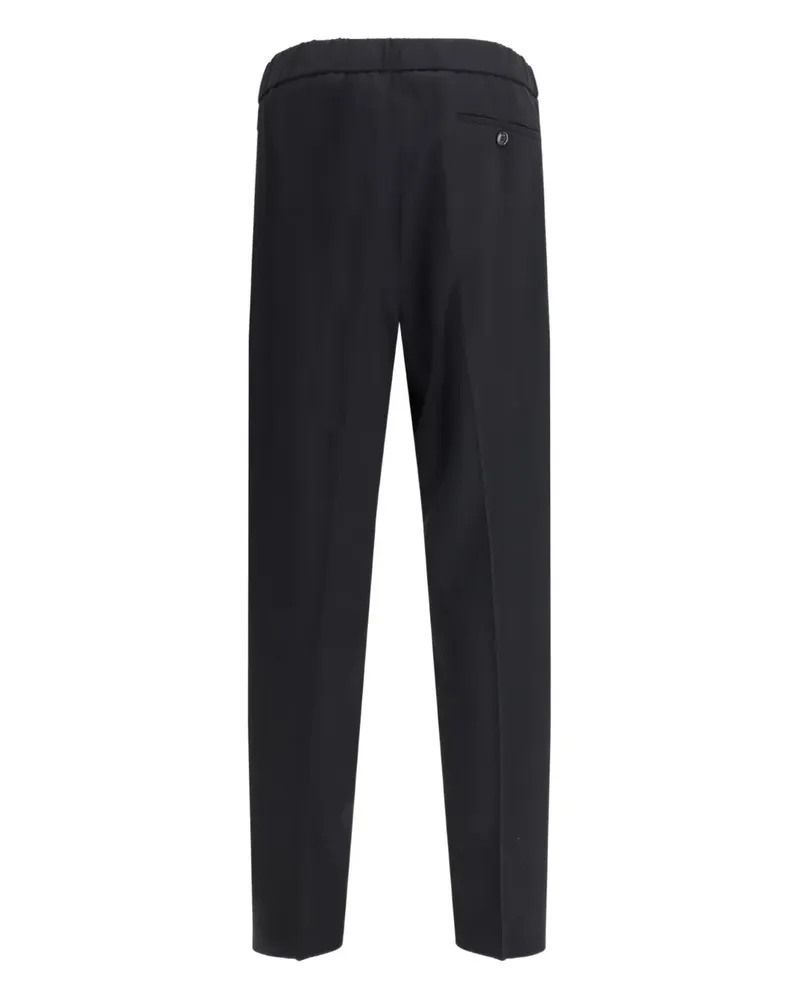 Giorgio Armani Hose mit elastischem Bund - Schwarz Schwarz