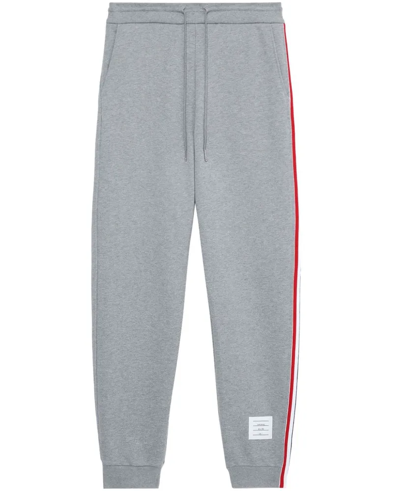Thom Browne Jogginghose mit Streifen - Grau Grau