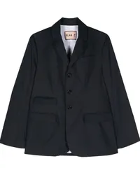 PLAN C Einreihiger Blazer Schwarz