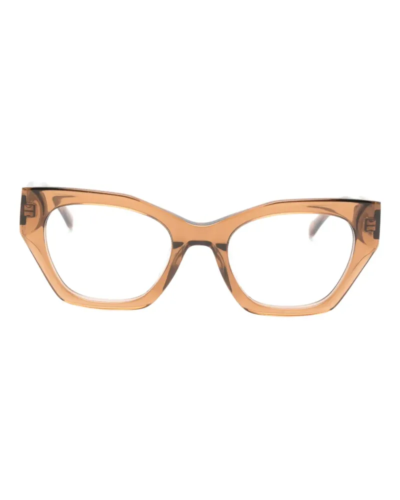 Zadig & Voltaire Brille mit eckigem Gestell - Braun Braun