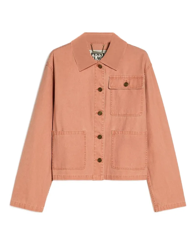 Pennyblack button-up patch-pocket denim jacket - Rosa Rosa