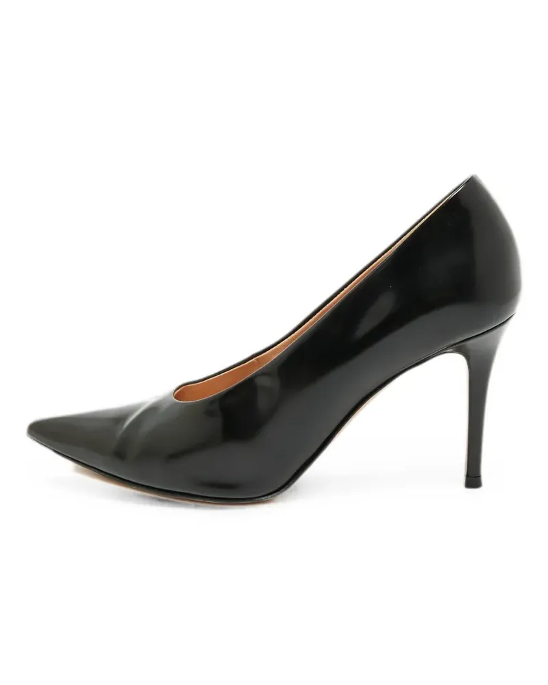 Gianvito Rossi Pumps mit spitzer Kappe - Schwarz Schwarz