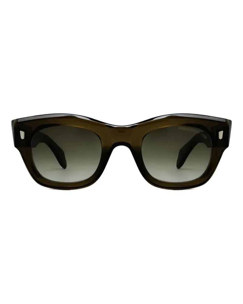 Cutler and Gross 9261 Sonnenbrille mit geometrischem Gestell - Grün Grün