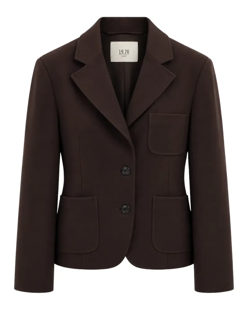 Seventy single-breasted blazer - Braun Braun