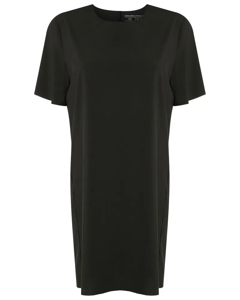 Osklen Klassisches T-Shirtkleid - Schwarz Schwarz