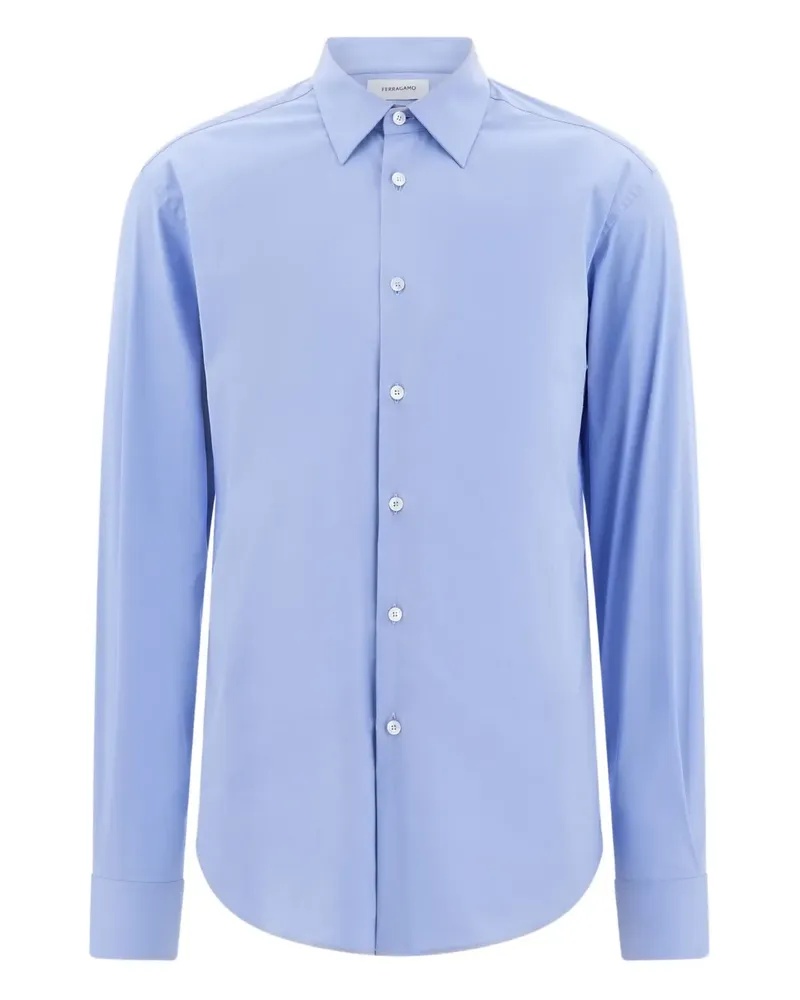 Ferragamo Klassisches Hemd - Blau Blau