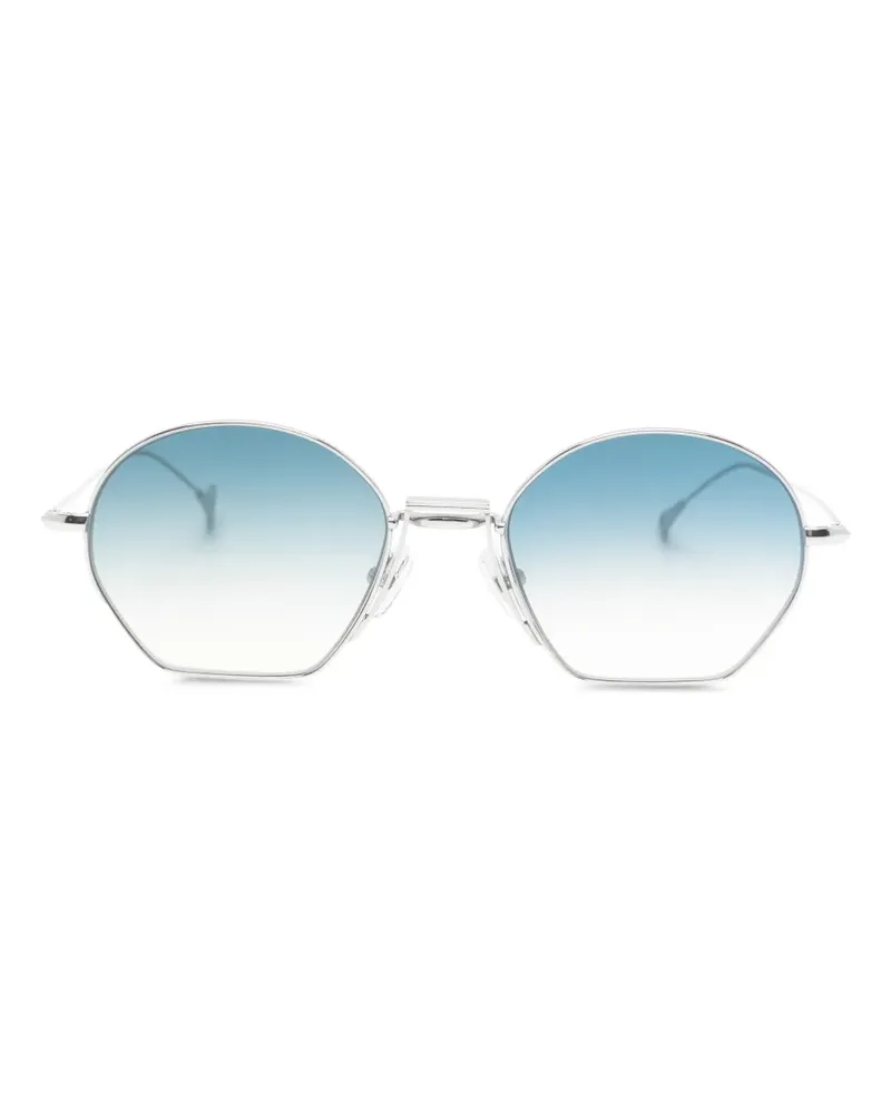 Eyepetizer Geometrische Royale Sonnenbrille - Silber Silber