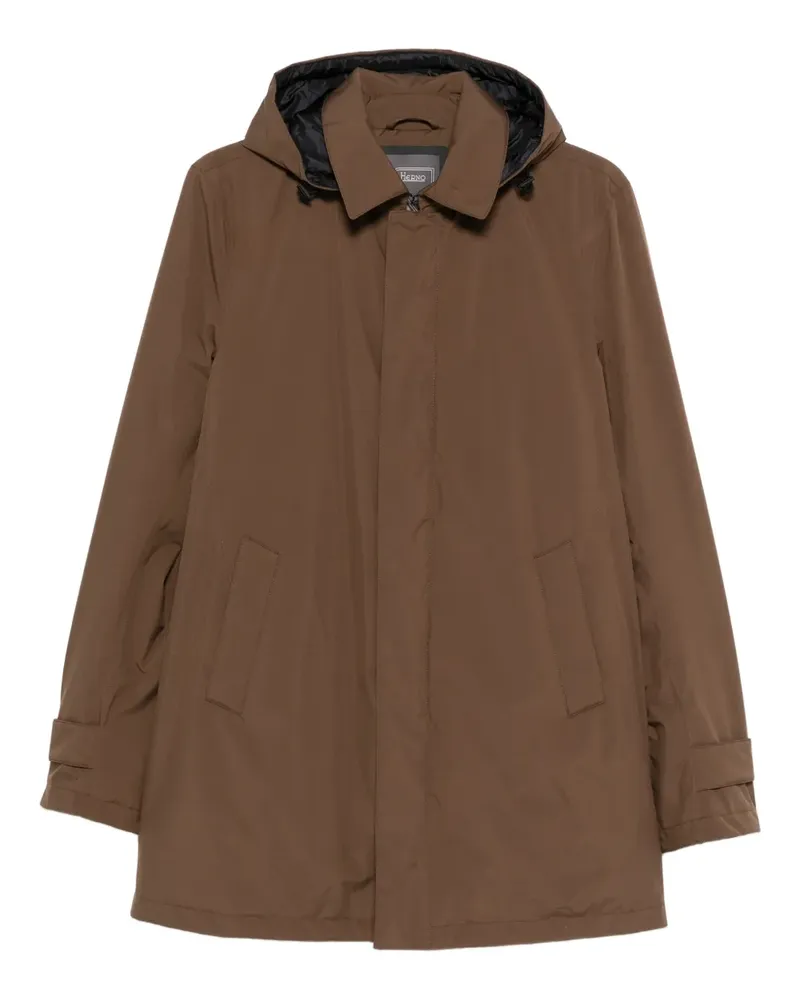 Herno hooded jacket - Braun Braun