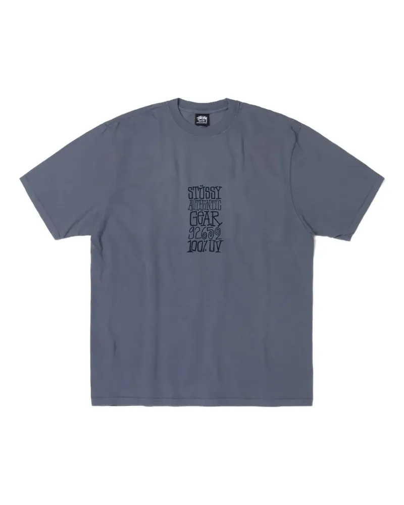 Stüssy Authentic Gear T-Shirt - Blau Blau