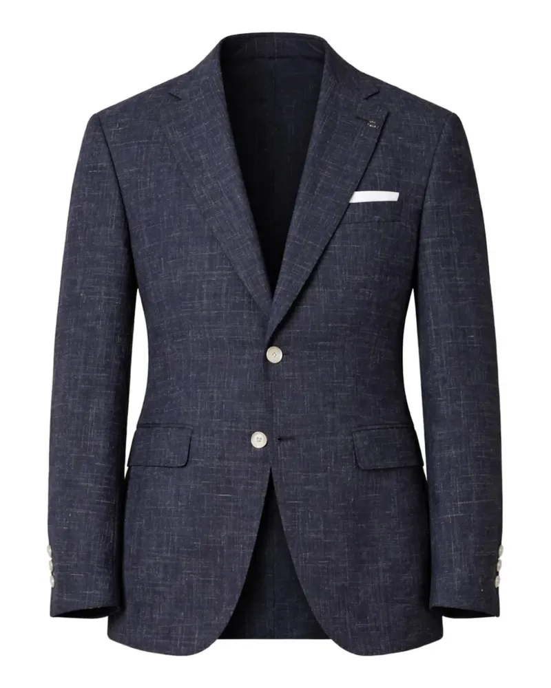 HUGO BOSS button single-breasted blazer - Blau Blau
