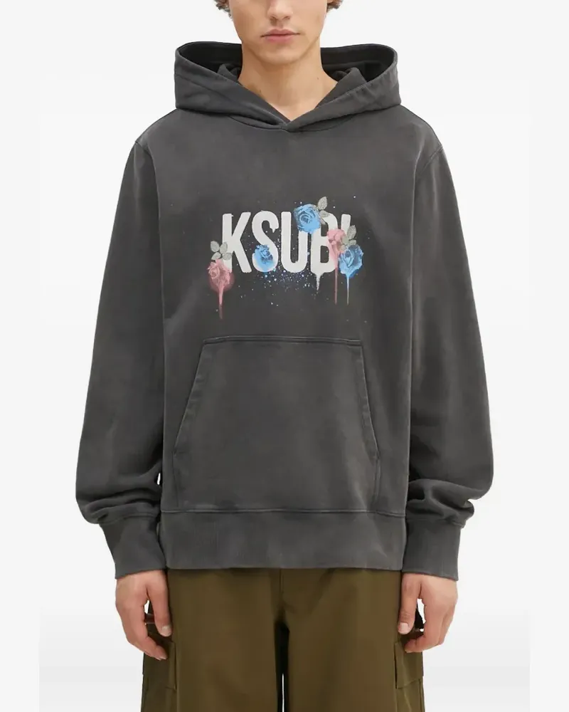 ksubi Graff Rose Kash Hoodie - Grau Grau
