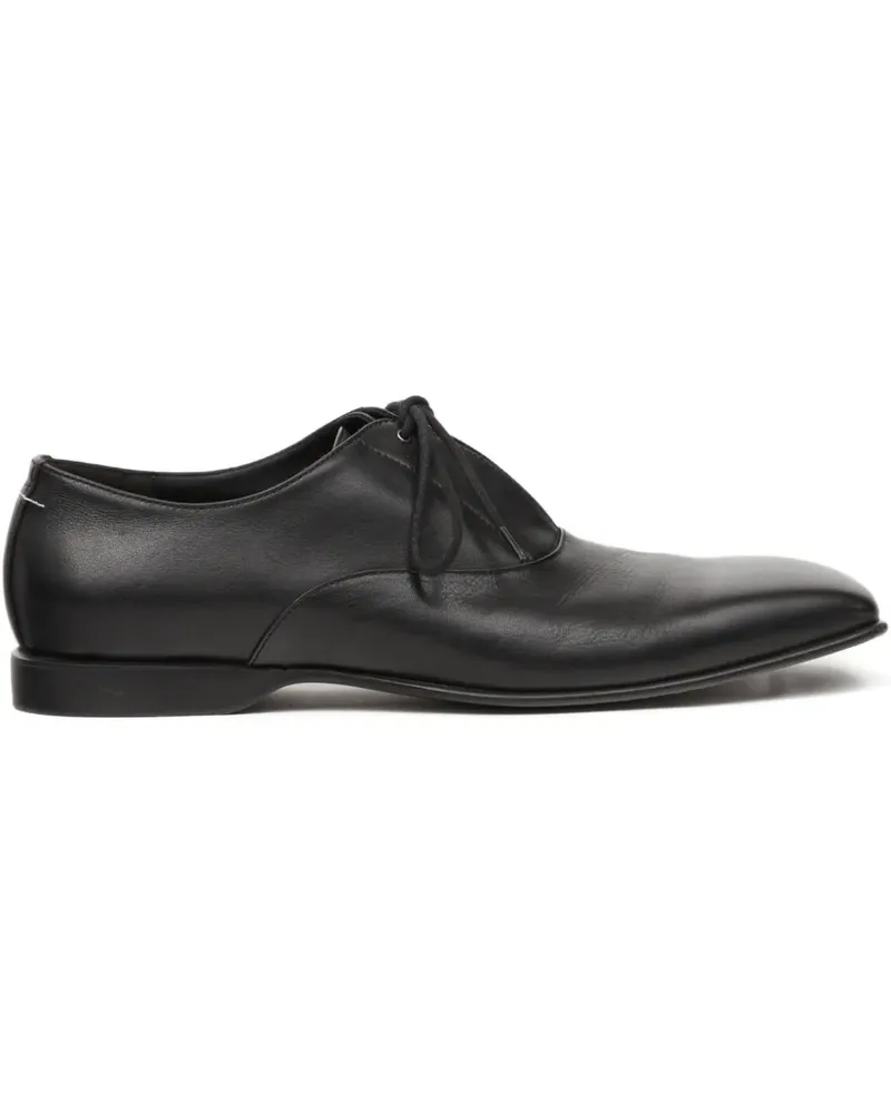 Maison Margiela Schnürschuhe aus Leder - Schwarz Schwarz