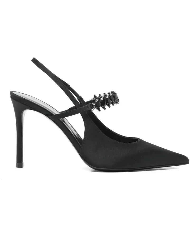 Emporio Armani heeled embellished pumps - Schwarz Schwarz
