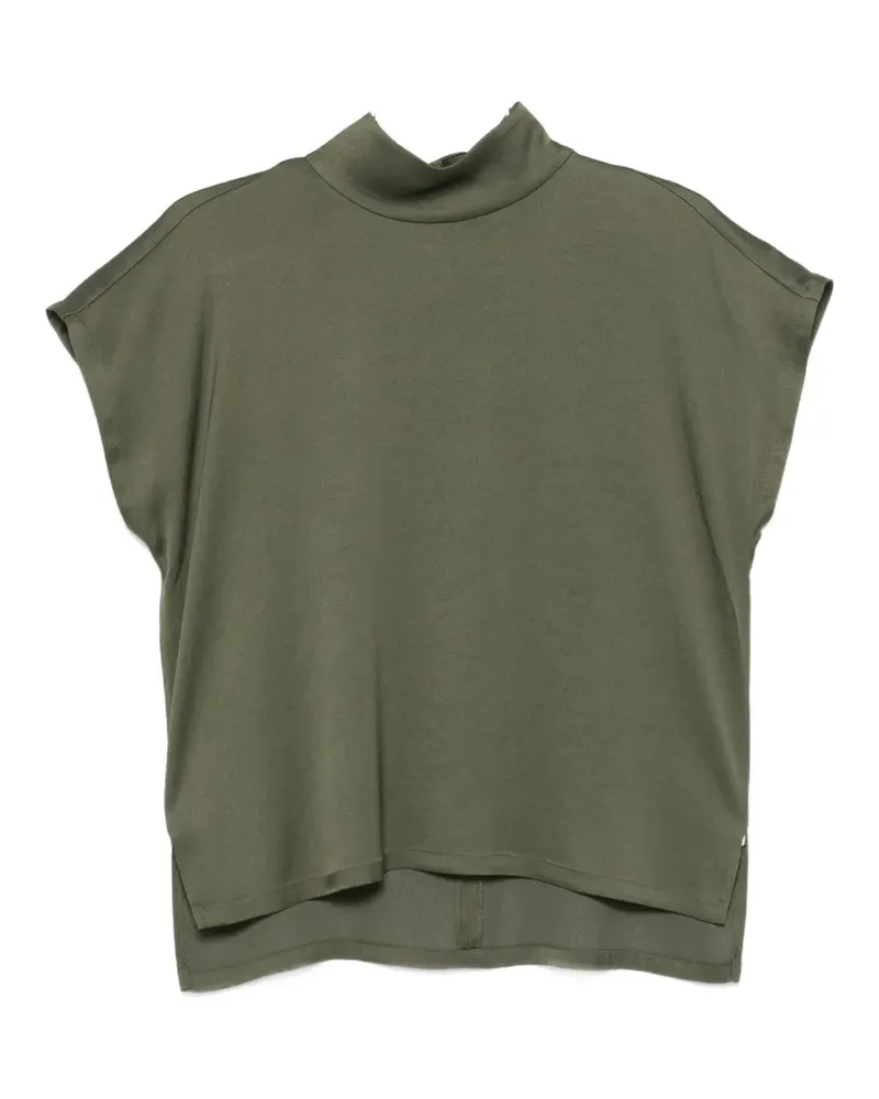 Drykorn turtle neck short sleeve blouse - Grün Grün