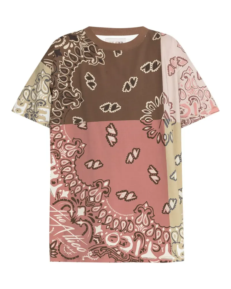 ATTICO Estate Meravigliosa T-Shirt - Braun Braun