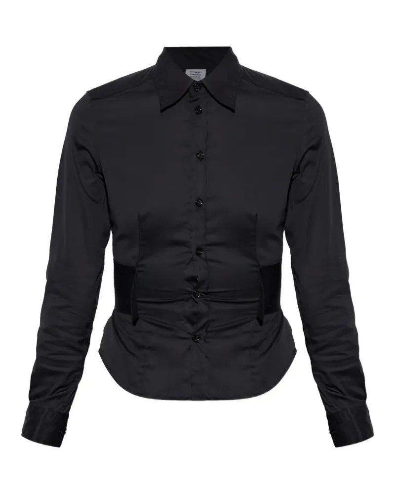 VETEMENTS button-fastening shirt - Schwarz Schwarz