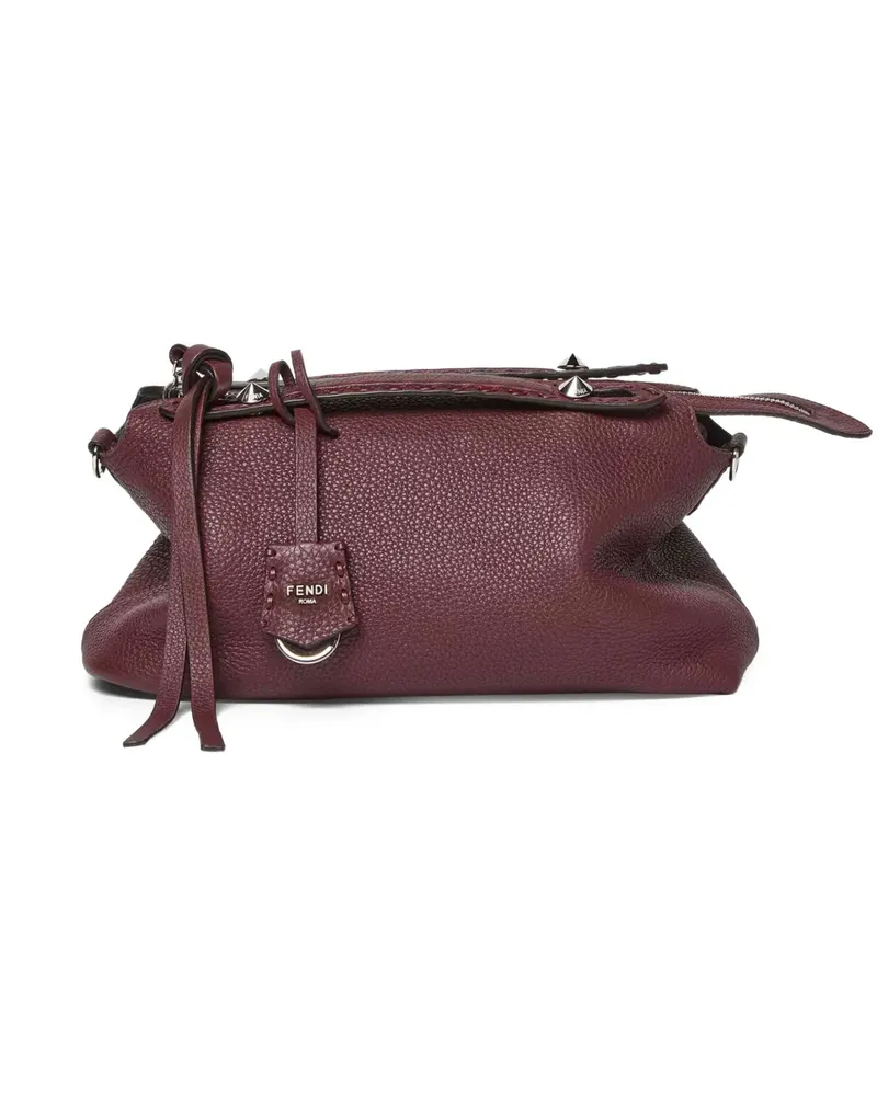 Fendi leather keyring charm tote bag - Rot Rot