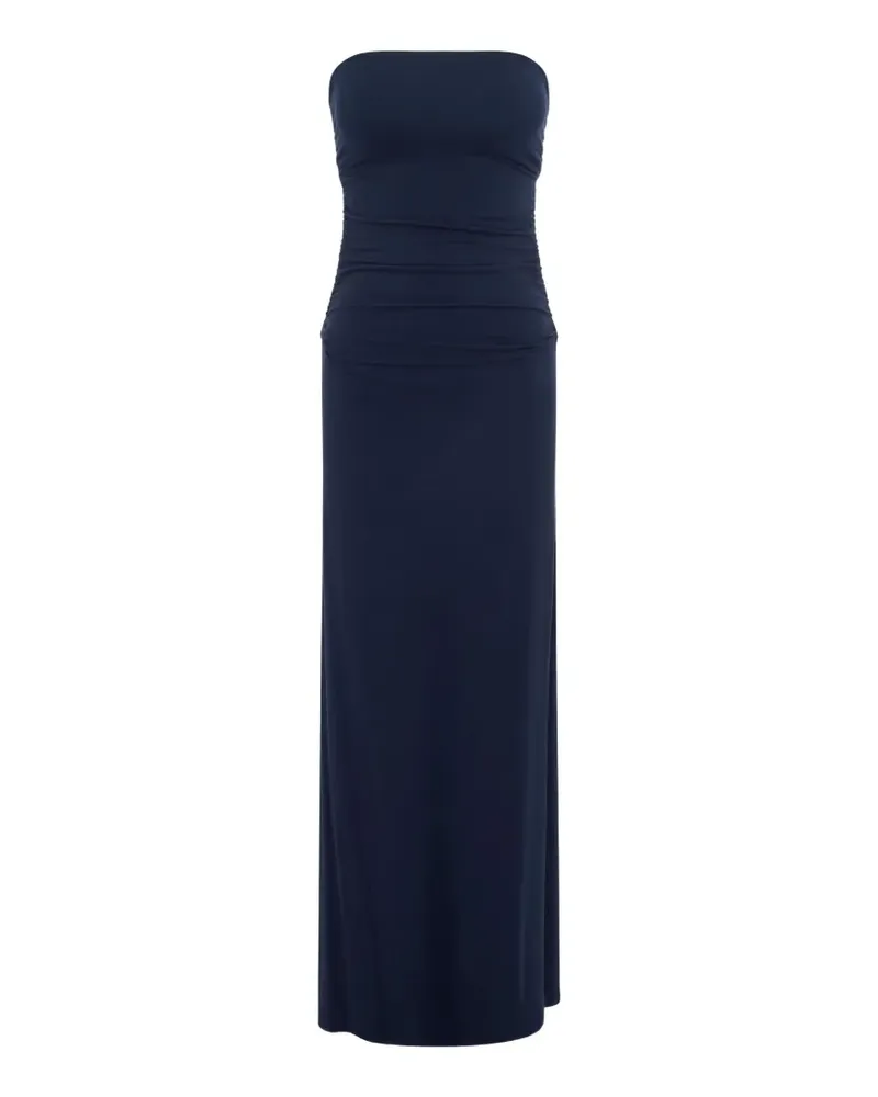 Posse Sasha strapless maxi dress - Blau Blau