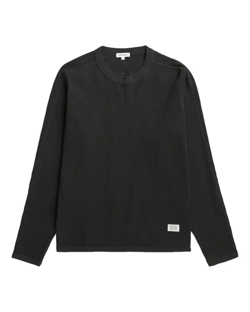 Norse Projects Stevens T-Shirt aus Baumwollhanf - Schwarz Schwarz