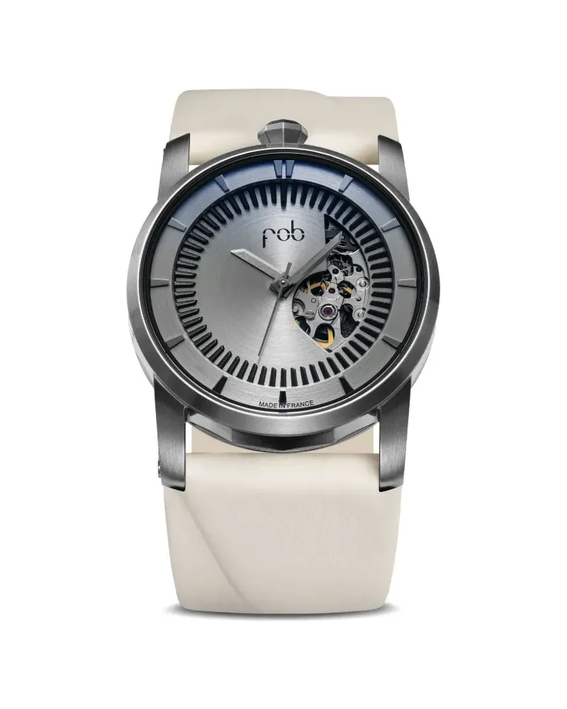 fob Paris Oblivion Automatic 40mm - Silber Silber